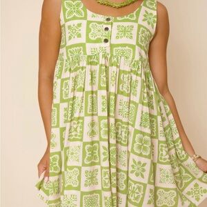 Leikinis Green Pepe Dress